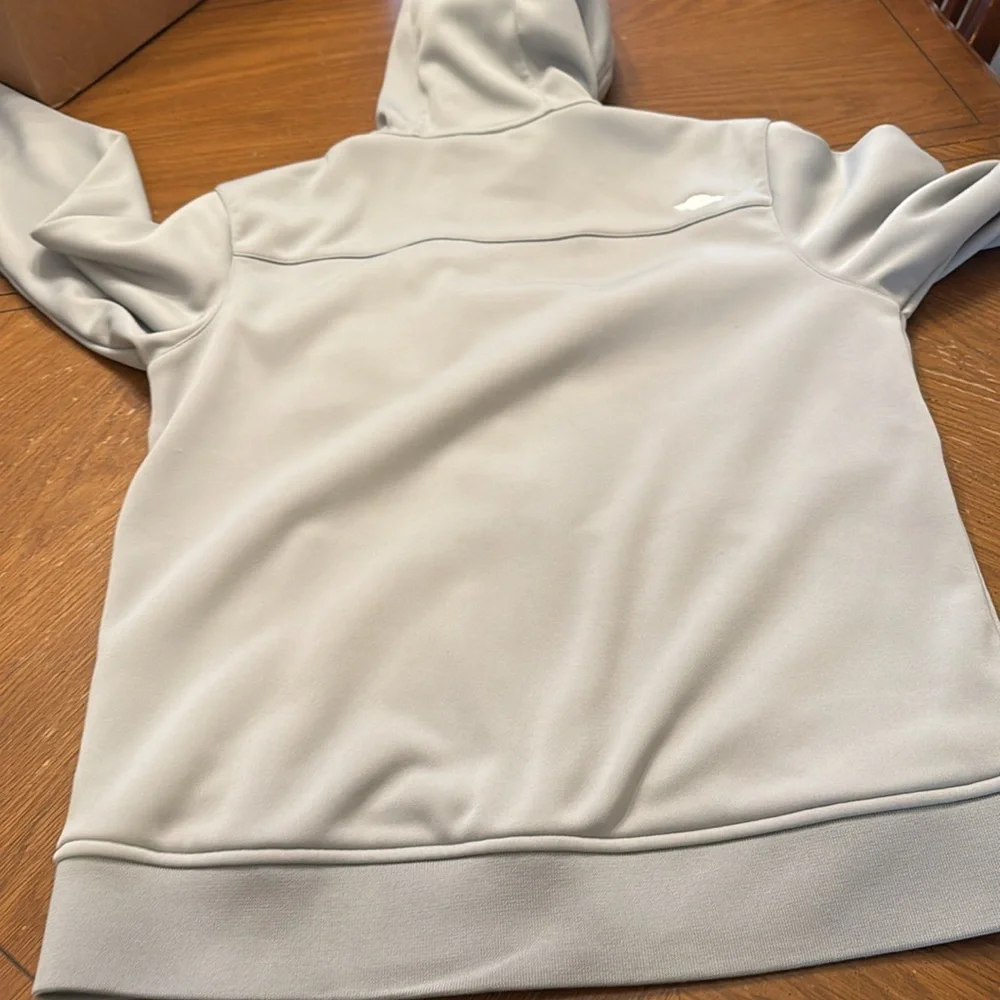 Sims Ultimate Equipment Full Zip Hoodie Jacket Size Large Fleece Lined Gray